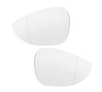 Vetro Specchietto Laterale Per Ford B-Max 2012-2019 Specchietto Retrovisore Laterale In Vetro Senza Piastra Riscaldante Stick On Adesivo Grandangolare Lato Conducente Passeggero(Pair)