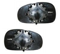 Vetro Specchietto Laterale Set SX + Dx Adatto A per Seat Leon 1P1