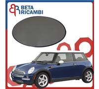 Vetro Specchietto Mini Cooper R50 R53 Piastra Specchio Sinistro Sx Guida Termico