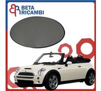 Vetro Specchietto Mini Cooper R52 Piastra Specchio Sinistro Sx Guida Termico