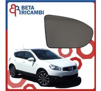 Vetro Specchietto Nissan Qashqai +2 I J10 Piastra Specchio Destro Dx Termico