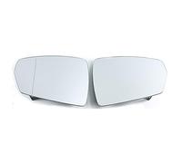 Vetro Specchietto per VW per Polo 2019 2020 2021 2022 Accessori per Auto Lenti per Specchietto Retrovisore Laterale Lente in Vetro Riflettente con Riscaldamento Vetro Specchio (Misurare : Left And RI