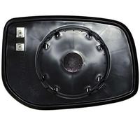 VETRO SPECCHIETTO PIASTRA DX DESTRO TERMICO ATT TONDO TOYOTA YARIS 2006>2011