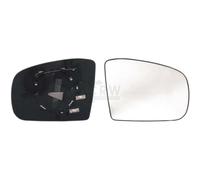 Vetro Specchietto+ Piedino Montaggio SX per Mercedes Gl-Class (X164) Asferico