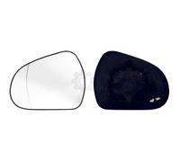 Vetro Specchietto+ Piedino Montaggio SX per Peugeot 207 (Wa _ Wc _) Asferico