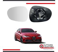 Vetro Specchietto Retrovisore ALFA ROMEO GIULIA Sinistro Riscaldato Termico SX