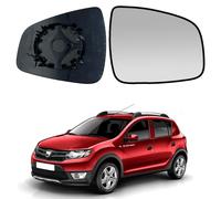 Vetro specchietto Retrovisore Dacia Sandero (2012 -),Logan, Destro,