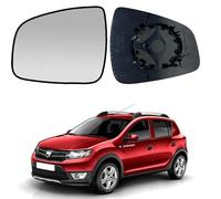 Vetro Specchietto Retrovisore Per Dacia Sandero,Logan,Sinistro,Riscaldabile,963661279R