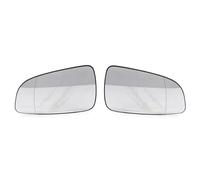 Vetro Specchietto Retrovisore Per Opel Per Astra H 2004 2005 2006 2007 2008 Auto Ala Specchietto Retrovisore Vetro Specchietto Retrovisore Riscaldato(White A Pair)