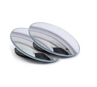 Vetro Specchietto Retrovisore Per Specchietto Retrovisore Angolo Cieco Auto 360 Gradi Ampio Regolabile Piccolo Specchio Rotondo Convesso Retromarcia(2pcs)