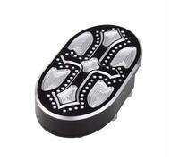 Vetro Specchietto Retrovisore Per Sportster XL 883 XL 1200 V-Rod Night Street Rod Copri Pedale Leva Freno Moto Copri Pedane Poggiapiedi(Army Green)