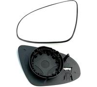 Vetro Specchietto Retrovisore per Toyota Aygo 2014-2018 2019 2020, Specchio Esterno Riscaldabile Sinistro Destro con Piastra di Supporto, Auto Sostituzione Accessories,Left