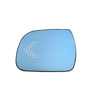 Vetro Specchietto Retrovisore Per Toyota Per Sienna 2011 2012 2013 2014 2015 2016 2017 2018 2019 Auto Convesso Blu Specchio Riscaldato Con Indicatore Direzione(Left and right)