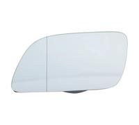 Vetro Specchietto Retrovisore Per VW POLO 2002-2005 Specchietto Retrovisore Riscaldato In Vetro Con Piastra Di Base Posteriore Vetro specchio esterno(Left)