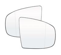 Vetro Specchietto Retrovisore Per X5 E70 Lci 07-13 E71 E72 08-14 Sinistra Destra Porta Laterale Specchio Vetro Riscaldato 4 Spilli Lente Convessa Esterno Vetro Specchio Retrovisore(Left and Right)