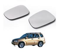 Vetro Specchietto Retrovisore Retrovisore Riscaldabile per SUZUKI GRAND VITARA 1998-2005 2005-2009 8476065D00000 8472065D00000 8476065D11000, Specchio di Vetro Retromarcia Riscaldabile Impermeabile