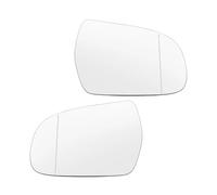 Vetro Specchietto Retrovisore Riscaldato per A3 per A4 per A5 S3 S4 S5 per Quattro 2011-2017 Lato Sinistro Destro Specchio di Vetro Specchietto Laterale Stick On Retrovisore Non basato(Left Right)