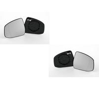 Vetro Specchietto Set Laterale Adatto A per Ford Focus 05 02/08-01/11 Lin. Re
