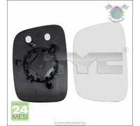 Vetro specchietto TYC Dx Destro per VW TRANSPORTER MULTIVAN CADDY