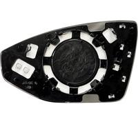 VETRO SPECCHIO CON PIASTRA CONVESSO CROMATO TERMICO DESTRO PER AUDI A6 2018-
