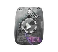 VETRO SPECCHIO CON PIASTRA DX ASFERICO TERMICO FIAT TALENTO 16> 2016 IN POI