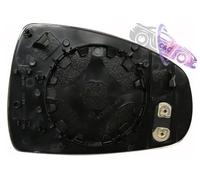 VETRO SPECCHIO CON PIASTRA SX ASFERICO CROMATO TERMICO AUDI A1 10> 2010>