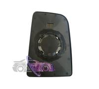 VETRO SPECCHIO CON PIASTRA SX BASE TONDA P/SUPERIORE MERCEDES CRAFTER 06>
