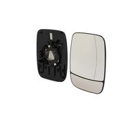 Vetro Specchio Destro Asferico con Piastra Supporto per Renault Trafic 05/14-