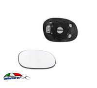 VETRO SPECCHIO DESTRO ESTERNO TERMICO CON SUPPORTO ADATTO A CITROEN C2 2003-> 81