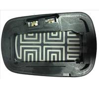 Vetro specchio Dx convesso 310-0023-1 TYC per FORD FIESTA V FUSION FIESTA V Van