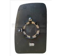 Vetro specchio Dx convesso 324-0033-1 TYC per NISSAN OPEL RENAULT