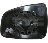 Vetro specchio Dx convesso 328-0125-1 TYC per DACIA RENAULT