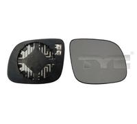 TYC 332-0011-1 Vetro specchio, Specchio esterno per SKODA