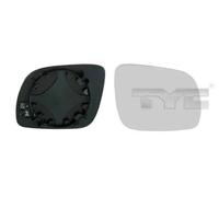 Vetro specchio Dx convesso 337-0037-1 TYC per VW SEAT