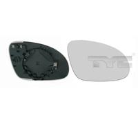TYC Vetro Specchio Retrovisore 337-0093-1 Vetro Specchietto,Vetro specchio, Specchio esterno VW,SKODA,SEAT,Golf V Hatchback (1K1),Passat Variant (3C5)