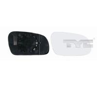 Vetro specchio Dx convesso 337-0151-1 TYC per VW FOX Hatchback