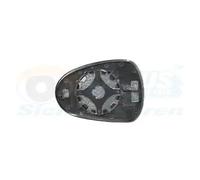 Vetro specchio Dx convesso 4940838 VAN WEZEL per SEAT LEON