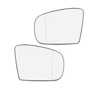 Vetro specchio esterno Per Benz W163 ML320 ML350 ML500 1998-2005 A22F-1 Coppia Specchietti Laterali Riscaldati Con Piastra Supporto SX Sinistro E DX Destro Vetro Specchietto Riscaldabile