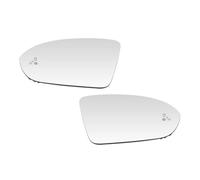 Vetro Specchio Laterale Per VAUXHALL Per Astra K Per CORSA Per INSIGNIA B 2015-2019 Porta Riscaldata Side Wing Mirror Glass Blind Spot 13395532 Vetro Specchietto(2pcs)