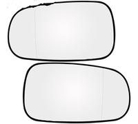 Vetro Specchio Per Saab 93 95 9-3 9-5 2003-2012 Sinistra Stra Lato Passeggero Ala Specchio Vetro Riscaldato Ampio Angolo Di Vista Posteriore Piastra Retrovisore(Pair)