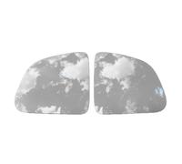 Vetro Specchio per Tesla Model Y 2019-2023 Specchietto Retrovisore Esterno Porta Laterale Sinistro Destro Riscaldato con Piastra di Supporto,Left