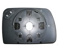 Per Bmw X5 E53 2002 2007 Vetro+Piastra Sx Asferico Termico Azz.per Retrovisore