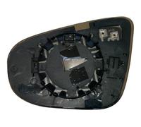 Vetro Specchio Piastra Retrovisore per Volkswagen Touran Dal 2010 Termico Destro