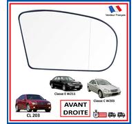 Vetro Del Retrovisore Anteriore Sinistro + Destra Per CLASSE C W203 CL203 S203