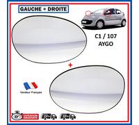 Vetro Del Retrovisore Anteriore Sinistro + Destra Per AYGO Di 2005 Per 2014=