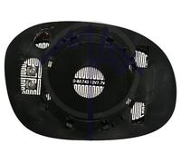 VETRO SPECCHIO RETROVISORE CITROEN C2 DAL 2003 SINISTRO TERM CON PIASTRA