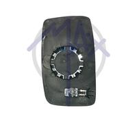 VETRO SPECCHIO RETROVISORE CITROEN JUMPY 07 16 SX TERMICO CON PIASTRA VETRO SING