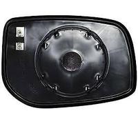 VETRO SPECCHIO RETROVISORE CON PIASTRA SX TOYOTA YARIS 2006>2011 TERM.ATT.TONDO