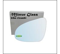 Vetro Specchio Retrovisore Cromato Lato Sx-Guidatore Per Citroen C1 II (PA) dal