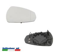 VETRO SPECCHIO RETROVISORE DESTRO ASFERICO CON SUPPORTO AUDI A3 04/2012-> 8V0857